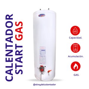 Calentador de Agua Marca Start Gas 65 Galones