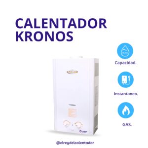Calentador de Agua Marca Kronos 10Lts