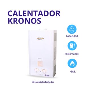 Calentador de Agua Marca Kronos 13Lts