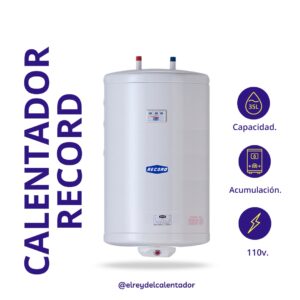 Calentador de Agua Marca Record 35Lts