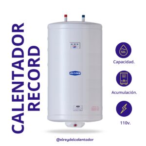 Calentador de Agua Marca Record 50Lts